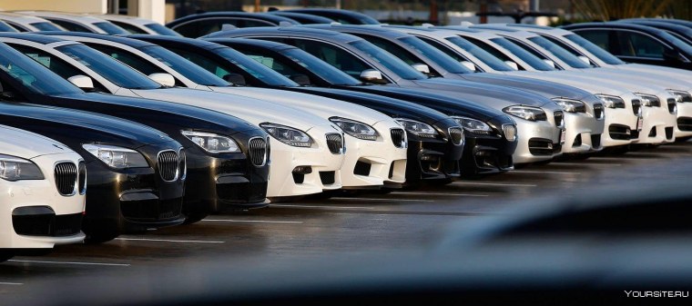 Стоянка машин