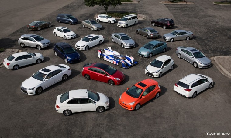 Много машин