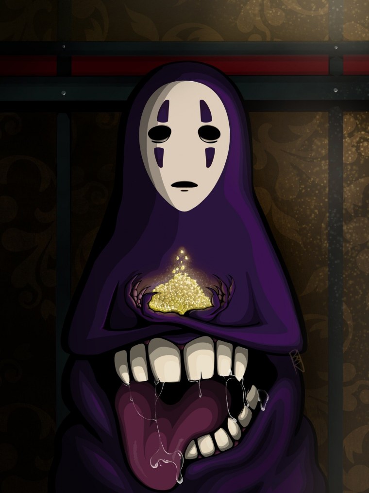 Безликий обои