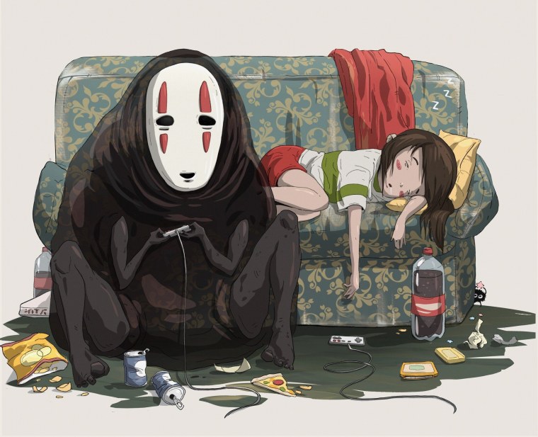 Безликий Бог Каонаси Унесенные призраками