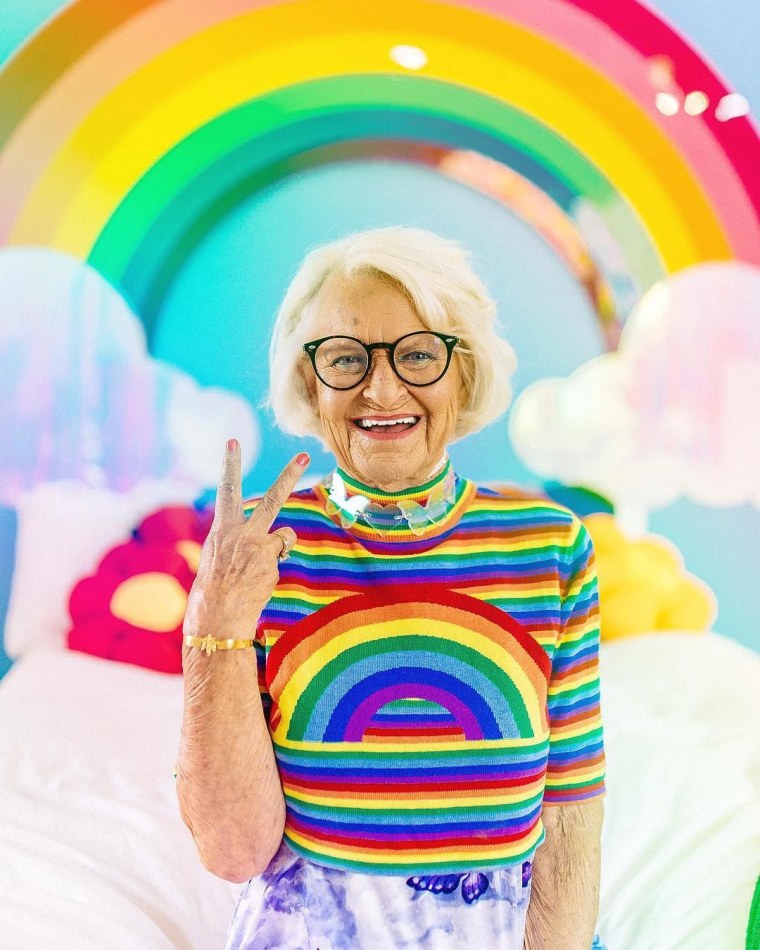 Фотосессия с бабушкой