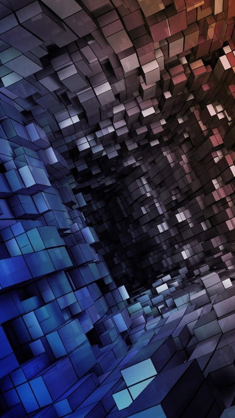 Объемный фон на телефон