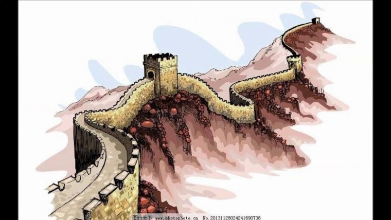 Великая китайская стена сигнальные огни