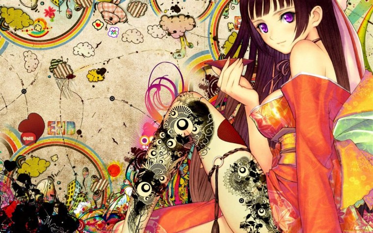 Фон в стиле аниме