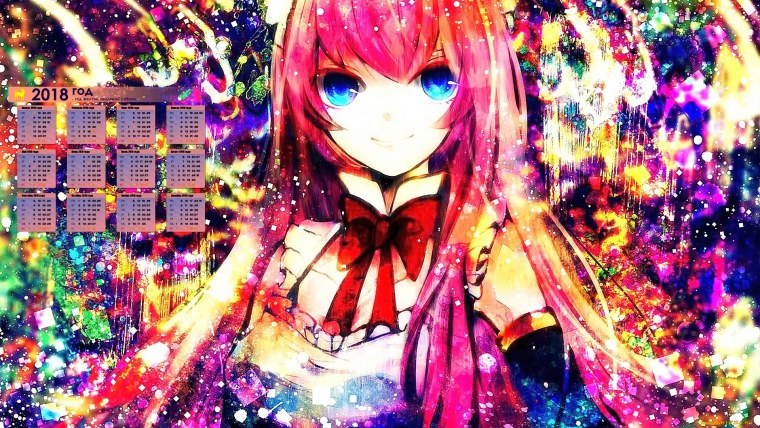 Многоцветные аниме