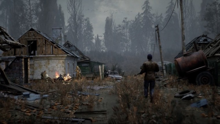 Подходи пообщаемся сталкер