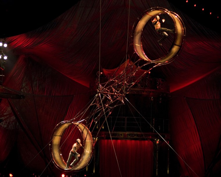 Цирк дю солей колесо смерти