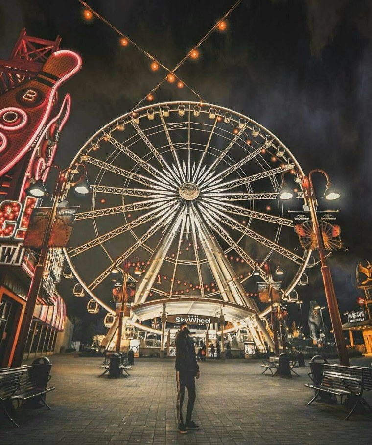 Парк аттракционов aesthetic