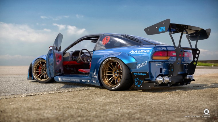 Nissan 180sx Rocket Bunny