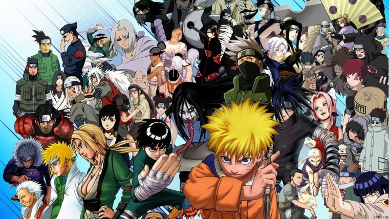 Все персонажи Наруто