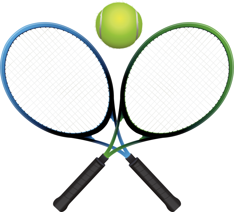 Теннисная ракетка для большого тенниса вектор