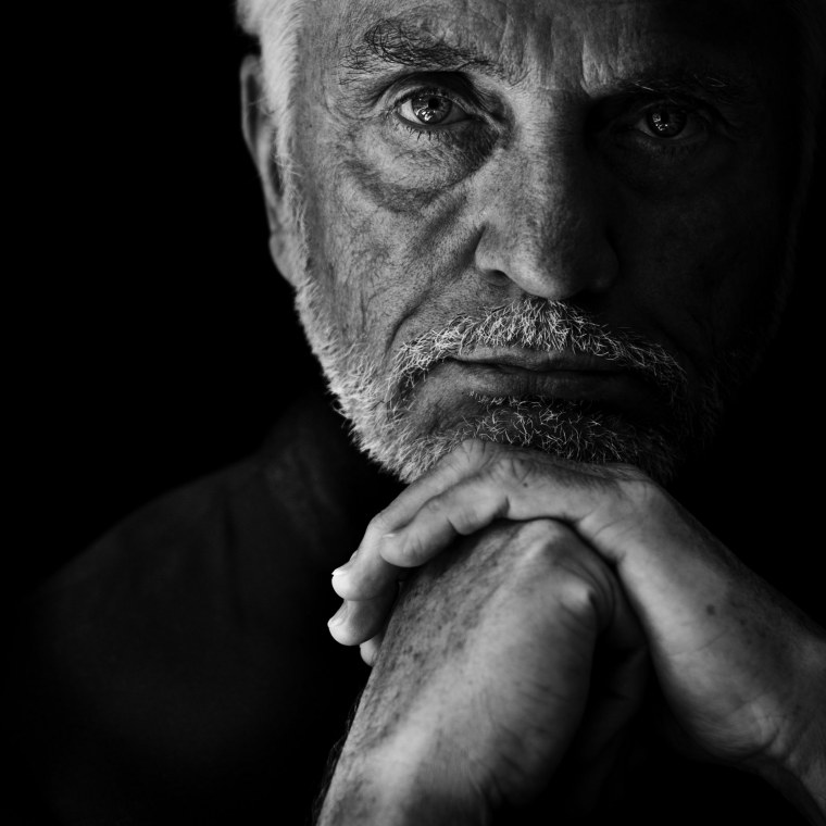 Чёрно-белые портреты людей