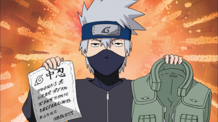 Наруто экзамен на чунина Какаши