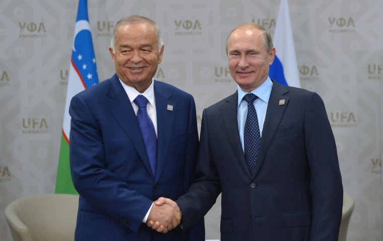 Ислам Абдуганиевич Каримов Путин