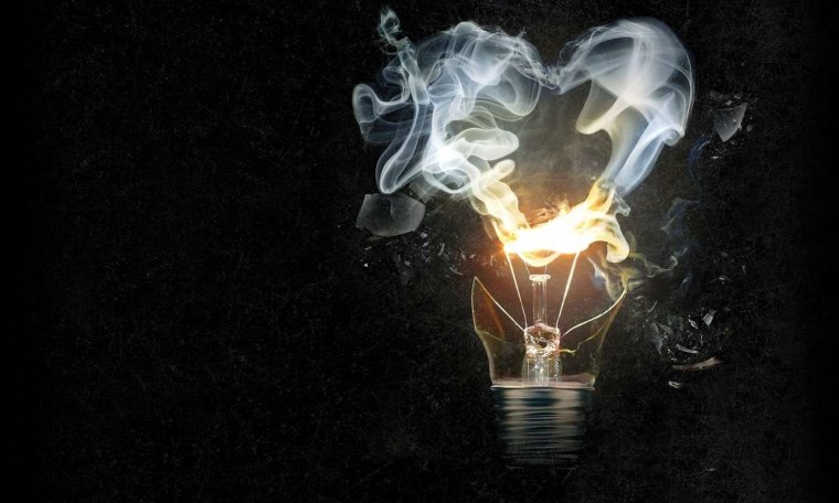 Сгоревшая лампочка