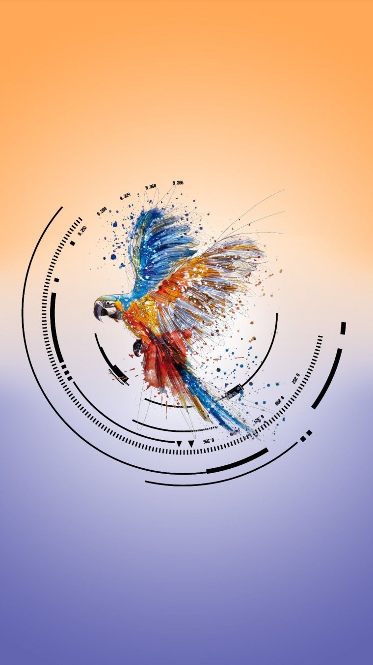 Необычные обои на Хуавей