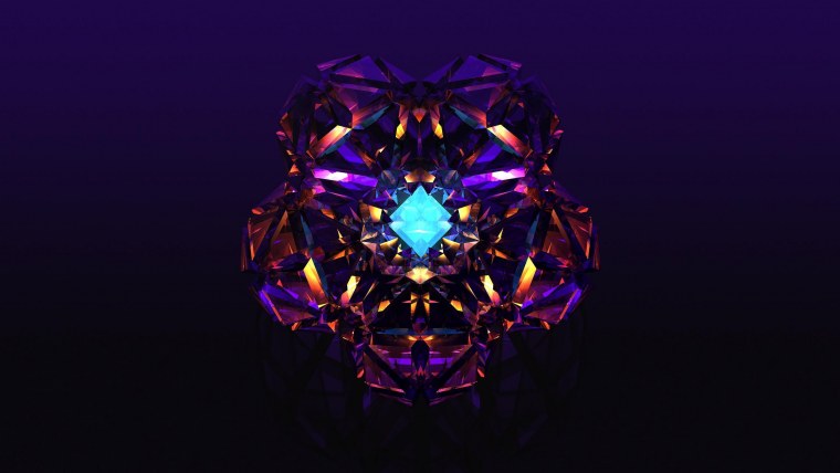 Фиолетовый бриллиант