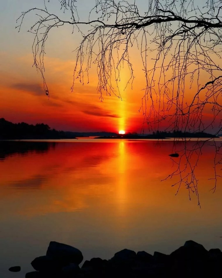 Красивый закат