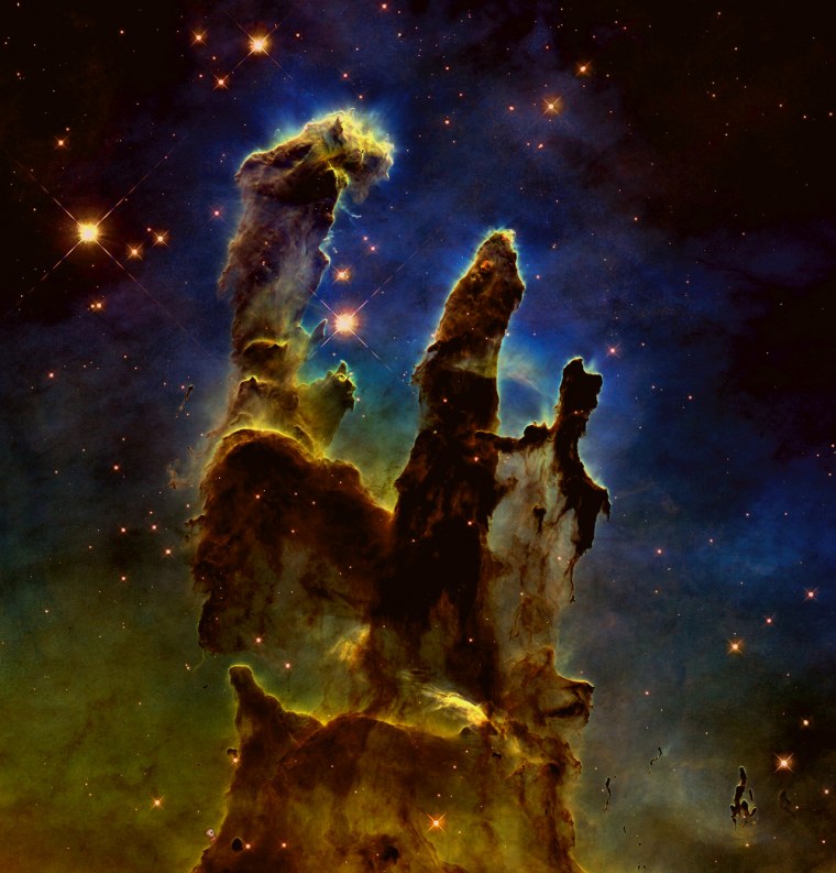 Столпы творения в туманности орла