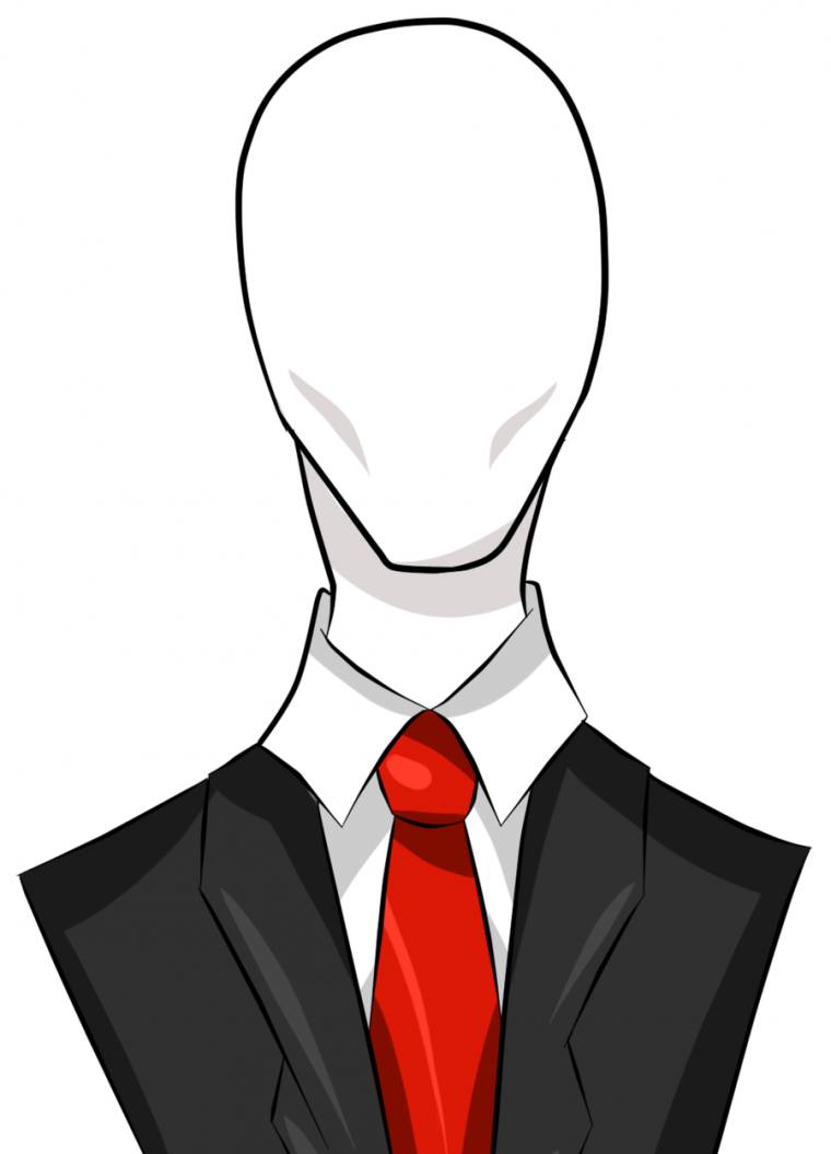 Слендермен стикер