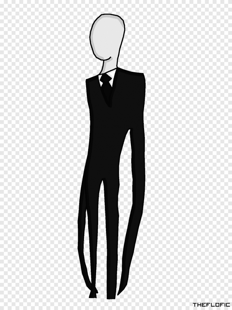 Slender man костюм