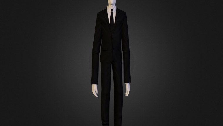 Слендер Мэн в полный рост