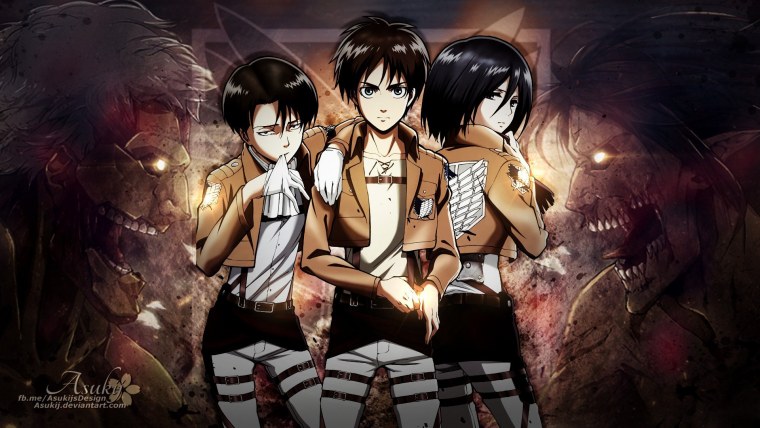 Anime атака титанов Eren