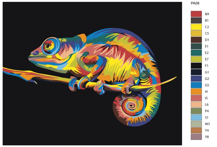 GX 26199 Радужный хамелеон