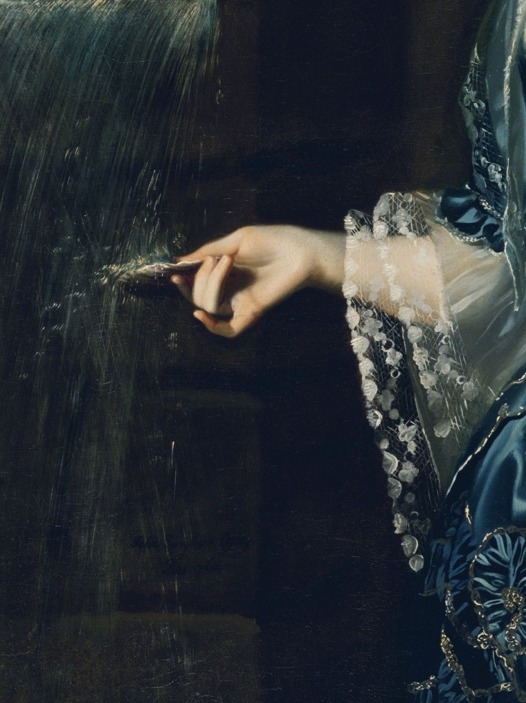 Тончайшие кружева в живописи старых Мастеров.