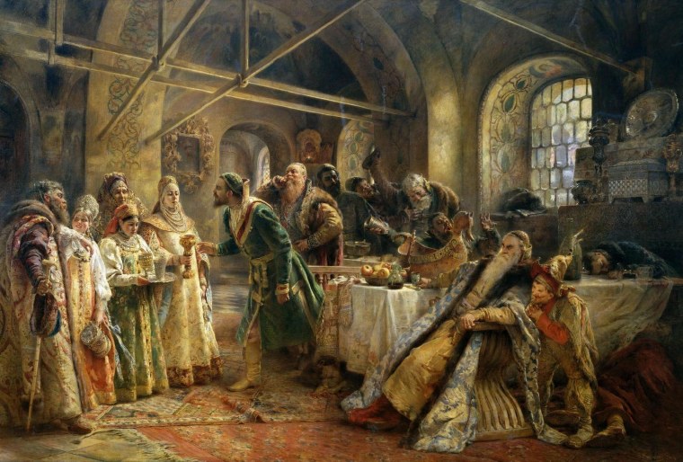 Константин Маковский поцелуйный обряд