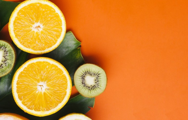 Апельсин фон