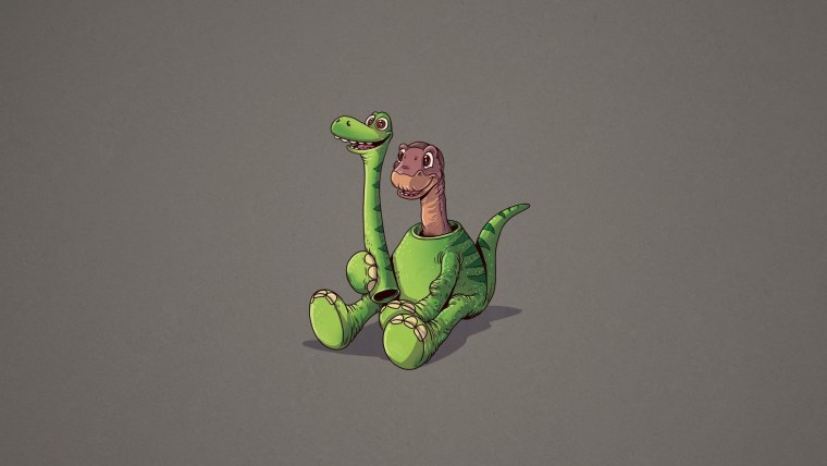 Динозавр Минимализм