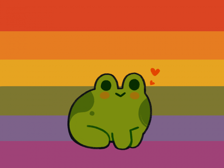 Милая лягушка