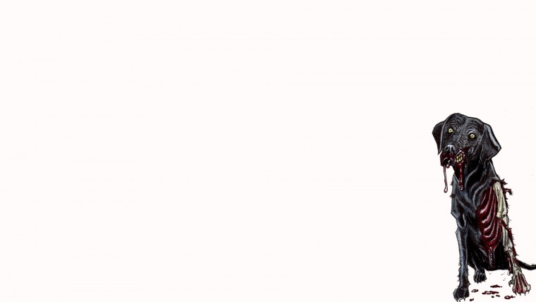 Зомби за стеклом анимация