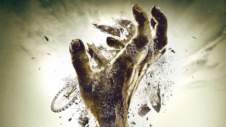 Зомби за стеклом на рабочий стол