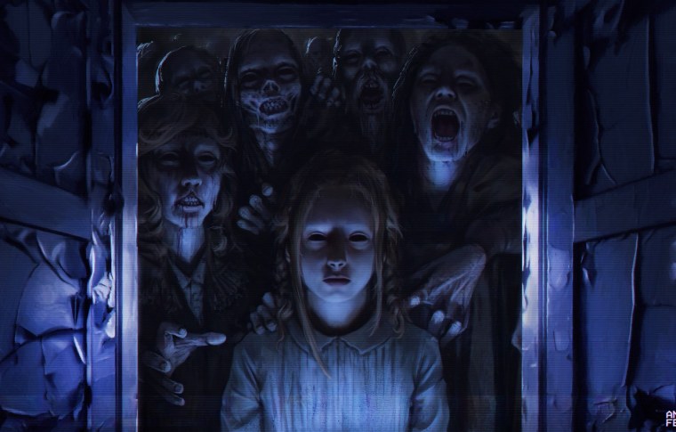 Рука за стеклом