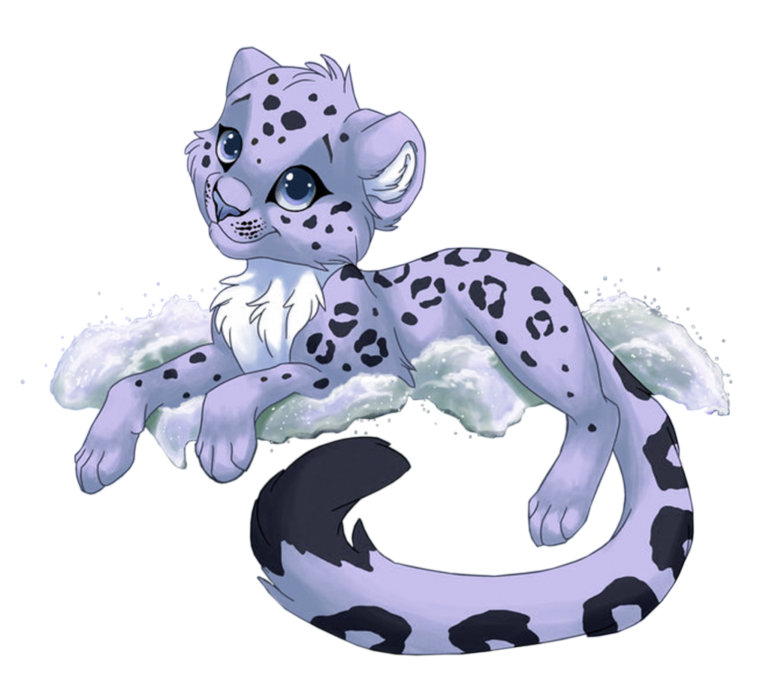 Леопард мультяшный