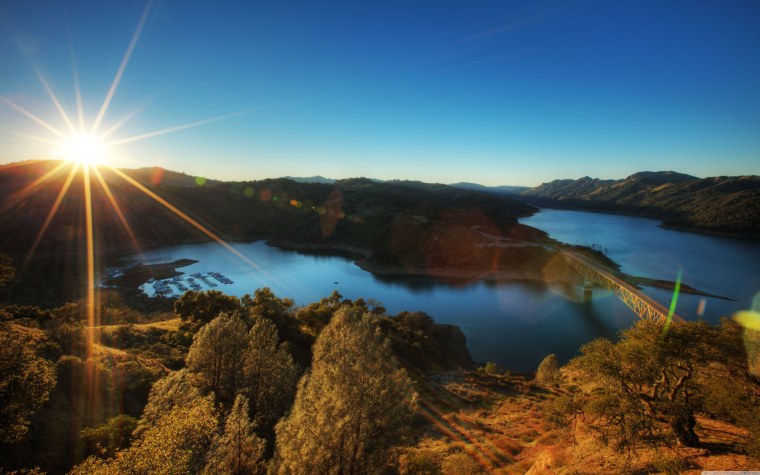 Красивый рассвет