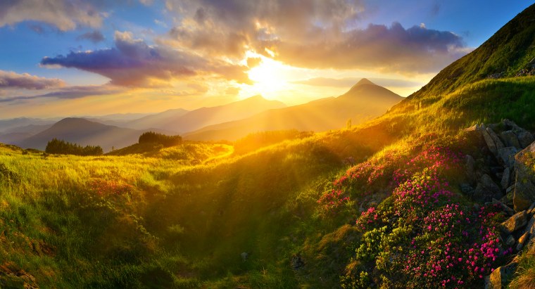 Солнце рассвет