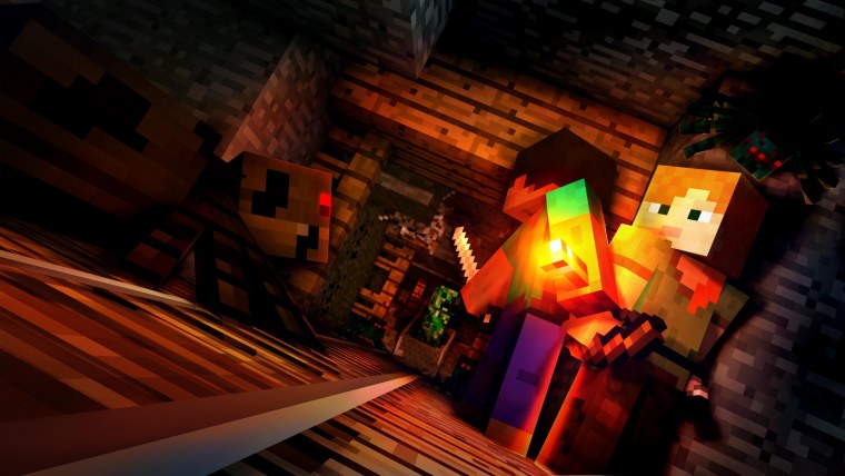 Обои на планшет майнкрафт