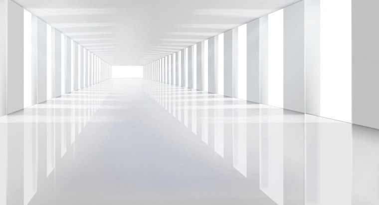 Белое помещение