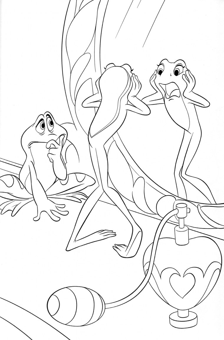 Принцесса и лягушка Тиана арт