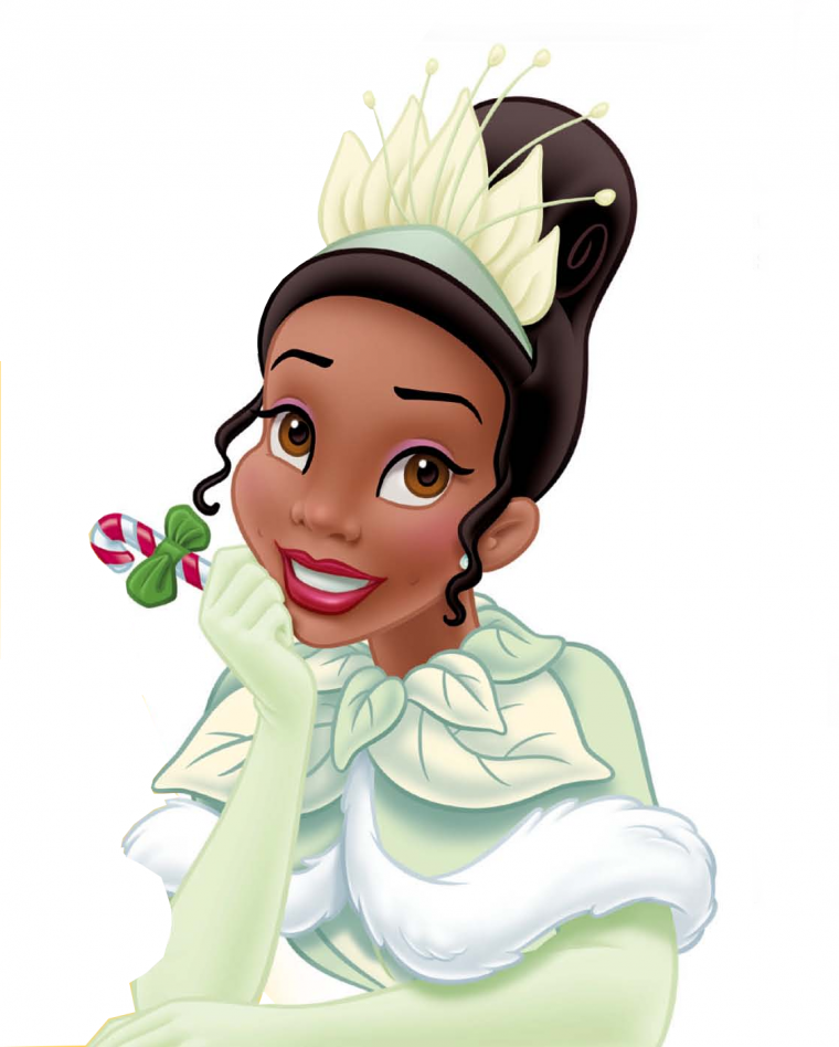 Принцесса Тиана раскраска