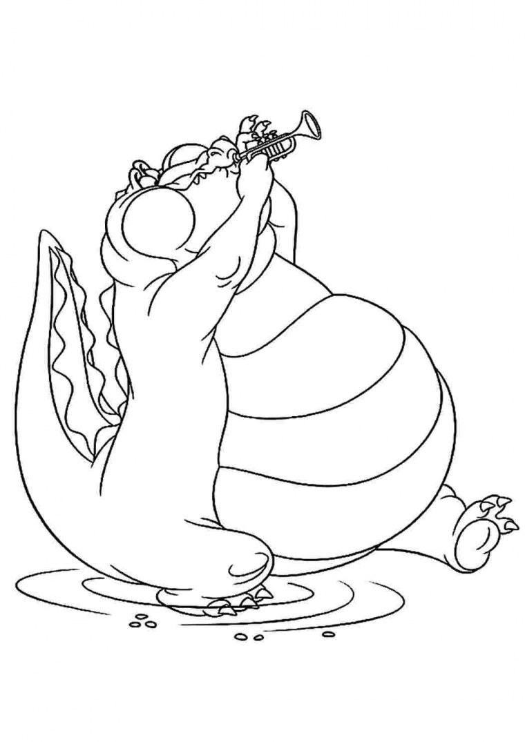 Принцесса лягушка раскраска