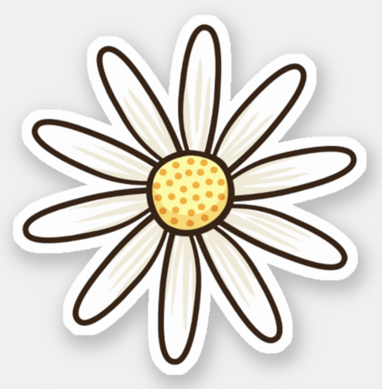 Ромашка иллюстрация