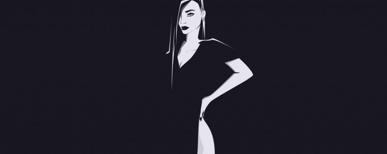 Девушка Минимализм