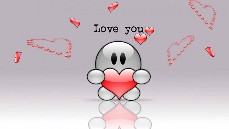 Обои с сердечками