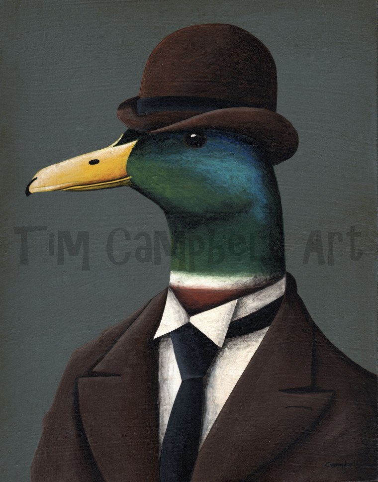 Гусь в шляпе