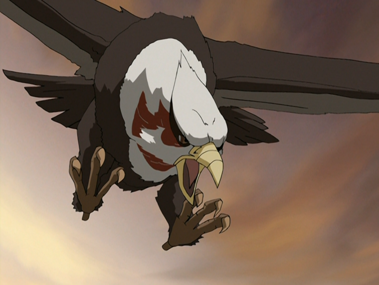 Орел анимешный