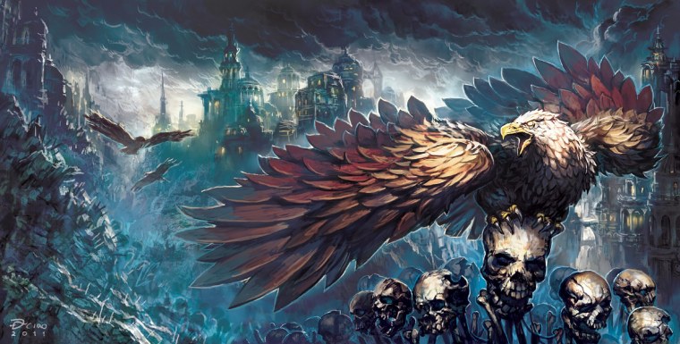 Орёл и череп обложки